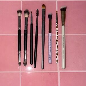 Makeup Brush Lot Vasanti Elizabeth Mott Royal Langnickel Aesthetica 8pc Set
